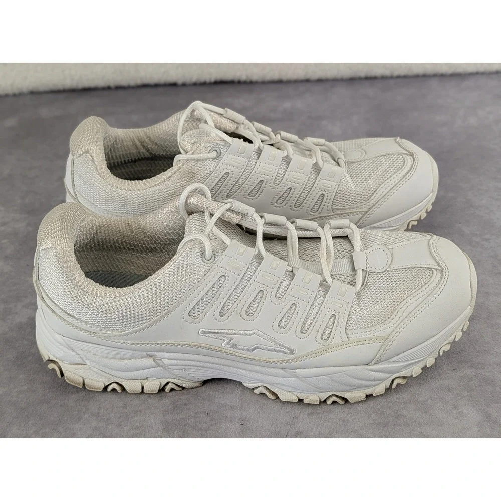 Avia Womens White Mesh Chunky Sneakers WMAV21ES042L Size 11 Athletic Shoes